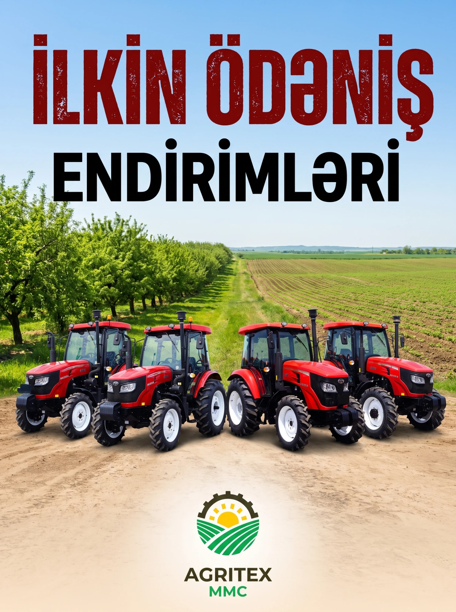 Seçilmiş YTO modelləri - indi DAHA AŞAĞI ilkin ödənişlə!