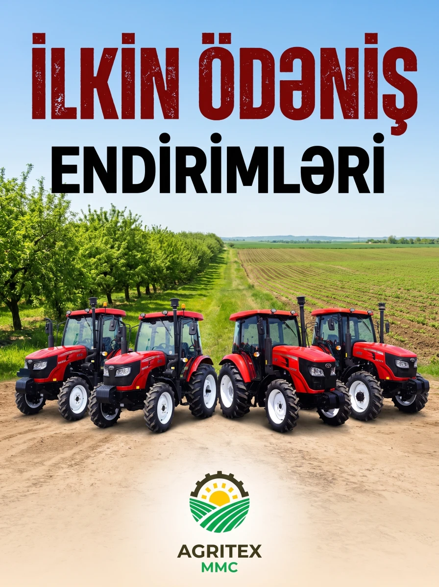 Seçilmiş YTO modelləri - indi DAHA AŞAĞI ilkin ödənişlə!